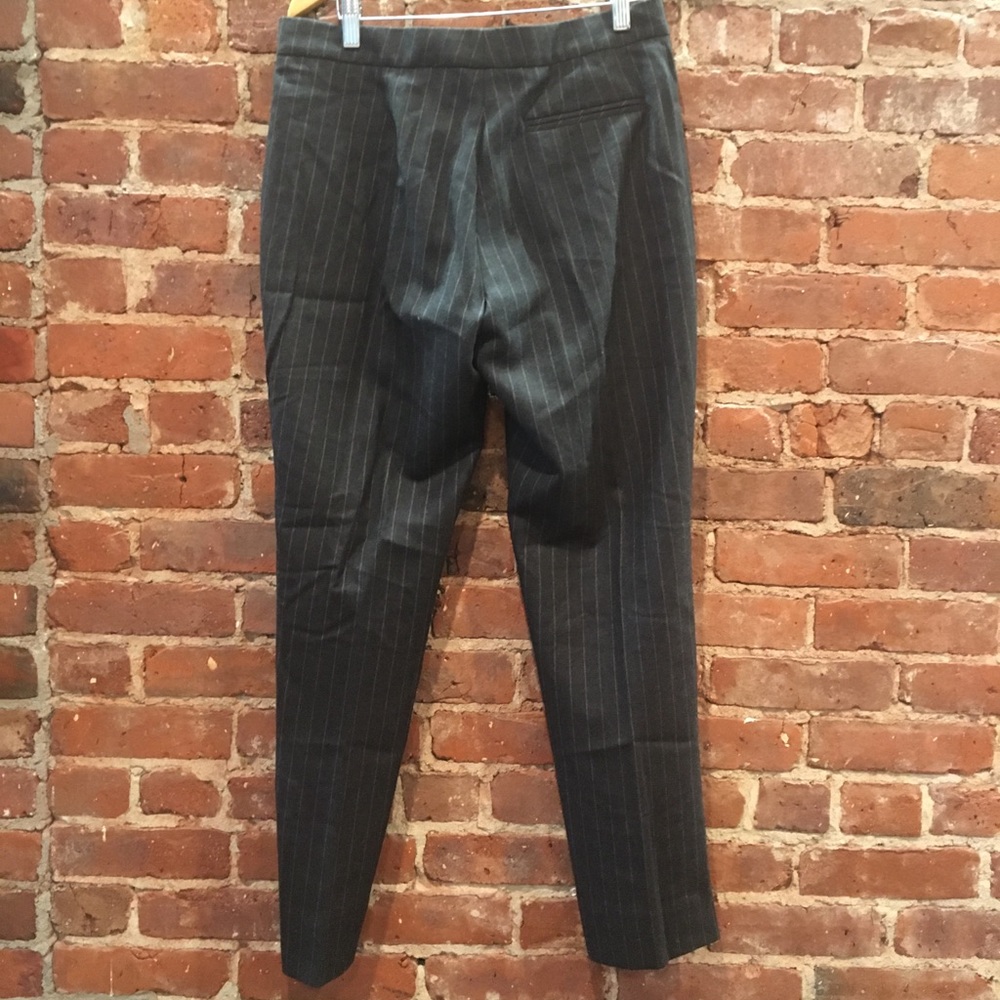 Pendleton Wool Pants Gray With Pinstripe Euc - image 3